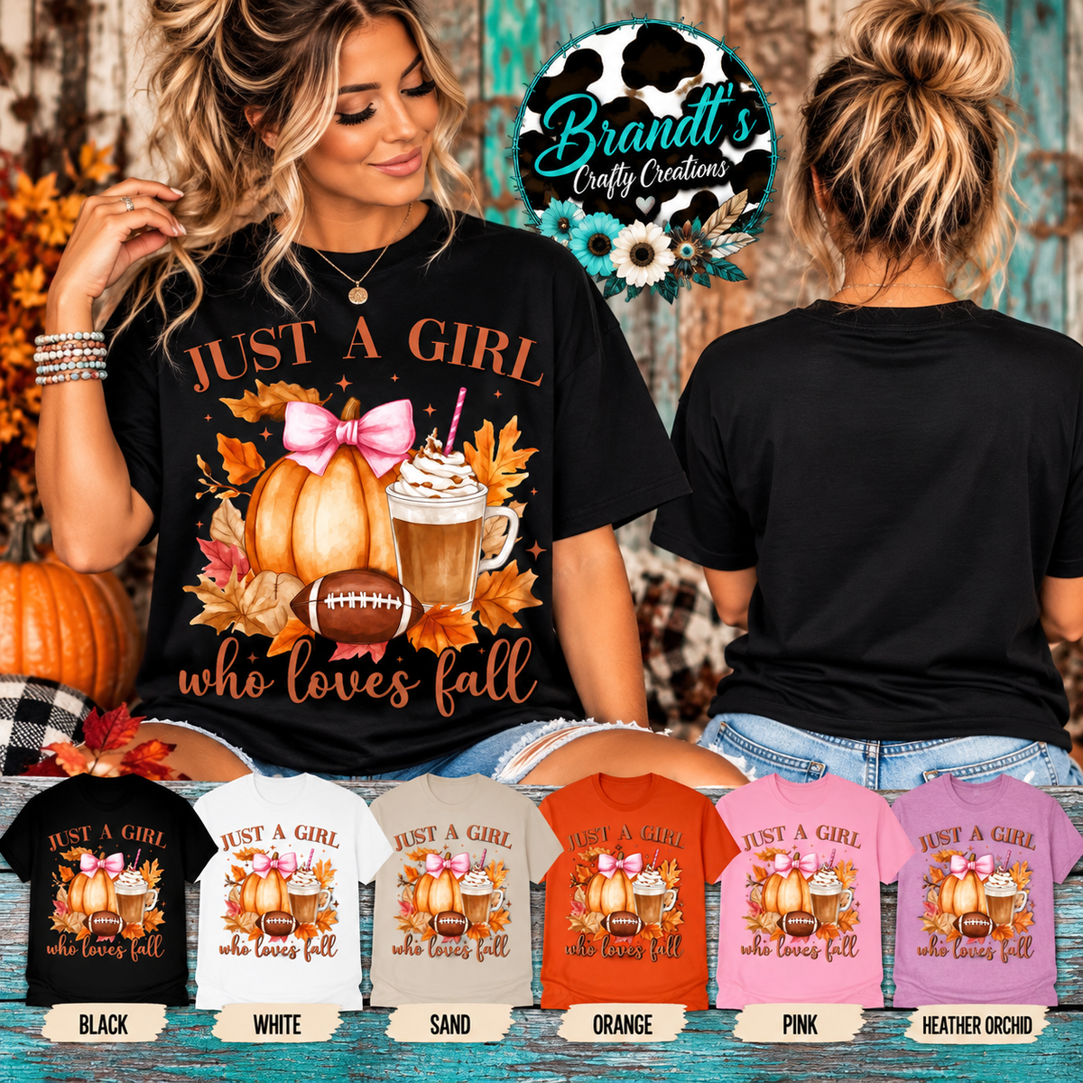 Just a Girl Who Loves Fall T-Shirt